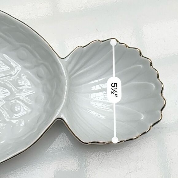 Lilly Pulitzer for Target Porcelain Pineapple Serving Bowl - White with Gold Rim - Picture 13 of 15